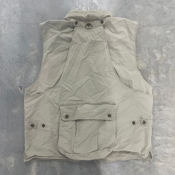 Banana Republic Mens Vest Medium Safari Photography Hunting Fishing Utility Mesh - Picture 3 of 6